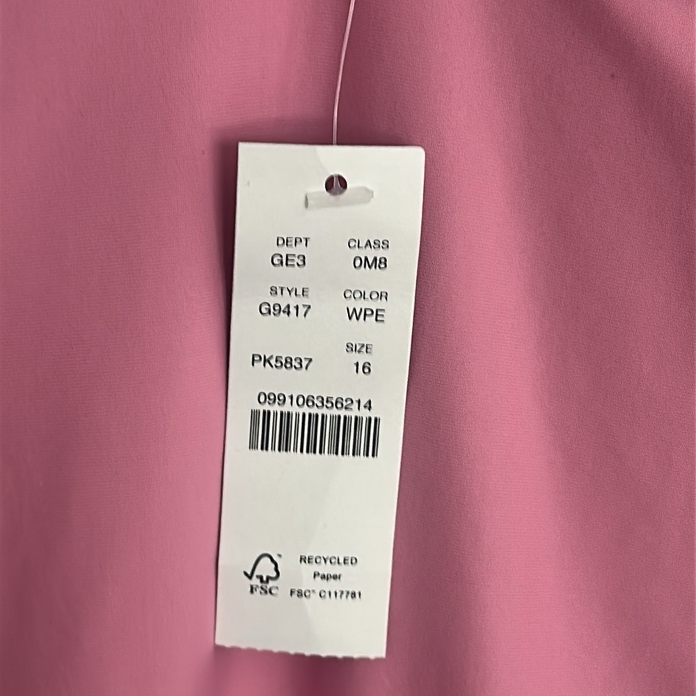 NWT J CREW Pink one piece swimsuit 16 - Picture 3 of 7